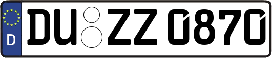 DU-ZZ0870