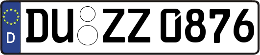 DU-ZZ0876