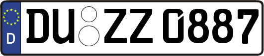 DU-ZZ0887