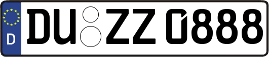DU-ZZ0888