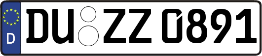 DU-ZZ0891