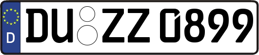 DU-ZZ0899