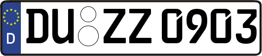 DU-ZZ0903