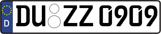 DU-ZZ0909