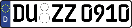 DU-ZZ0910