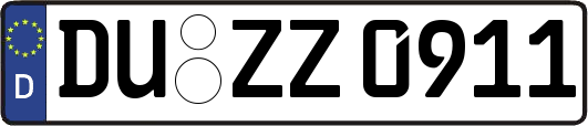 DU-ZZ0911