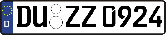 DU-ZZ0924
