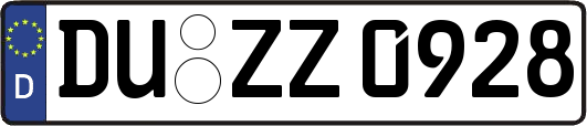 DU-ZZ0928