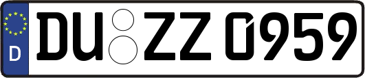 DU-ZZ0959