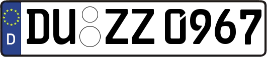 DU-ZZ0967