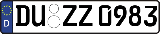 DU-ZZ0983