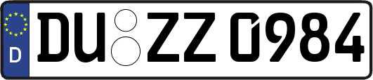 DU-ZZ0984