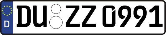 DU-ZZ0991