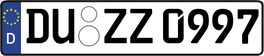 DU-ZZ0997
