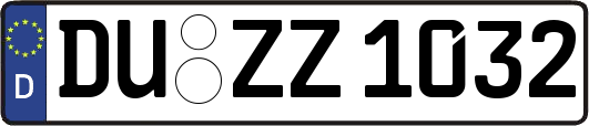 DU-ZZ1032