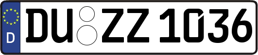 DU-ZZ1036