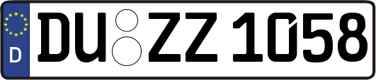 DU-ZZ1058