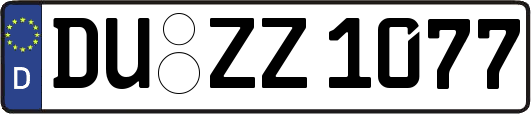 DU-ZZ1077