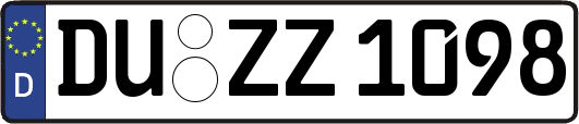 DU-ZZ1098