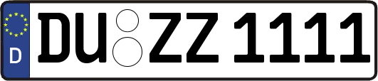 DU-ZZ1111