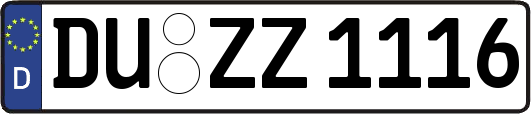 DU-ZZ1116