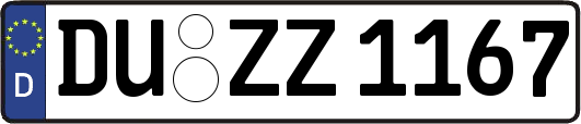 DU-ZZ1167
