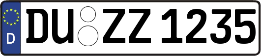 DU-ZZ1235