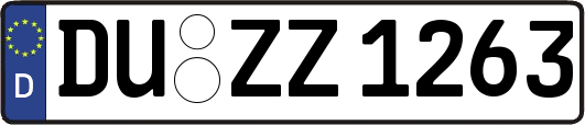 DU-ZZ1263