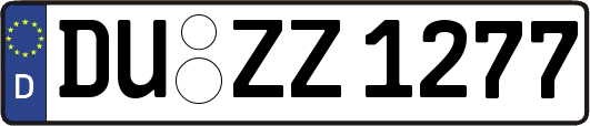 DU-ZZ1277
