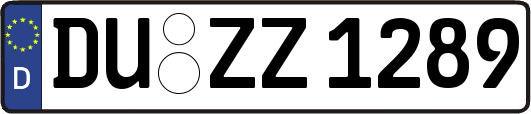 DU-ZZ1289