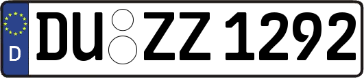 DU-ZZ1292