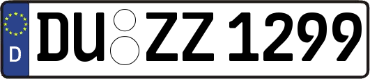 DU-ZZ1299