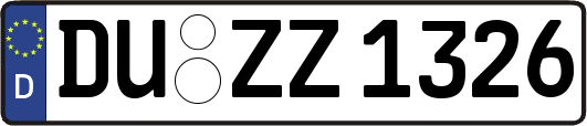 DU-ZZ1326