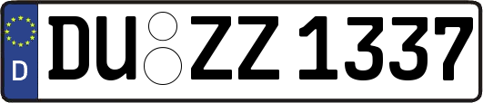 DU-ZZ1337