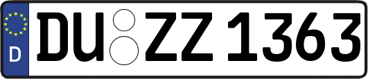 DU-ZZ1363