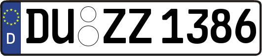 DU-ZZ1386