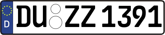 DU-ZZ1391