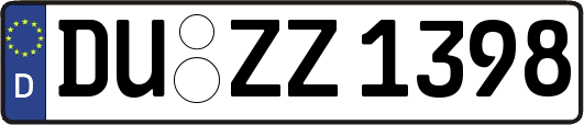DU-ZZ1398