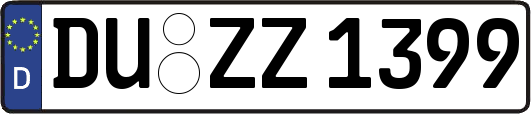DU-ZZ1399