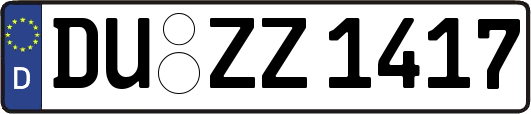 DU-ZZ1417