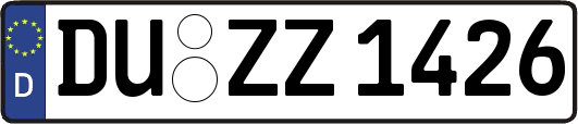 DU-ZZ1426