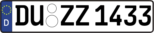DU-ZZ1433