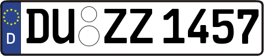 DU-ZZ1457