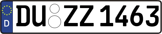 DU-ZZ1463