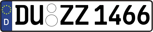 DU-ZZ1466