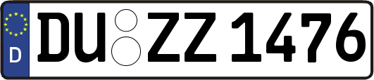 DU-ZZ1476
