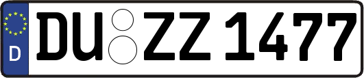 DU-ZZ1477
