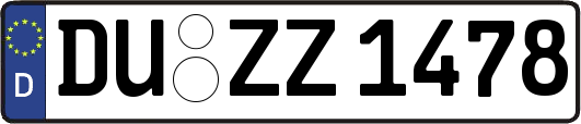 DU-ZZ1478