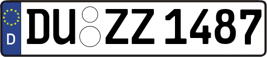 DU-ZZ1487