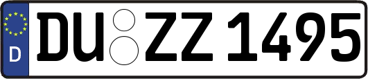 DU-ZZ1495